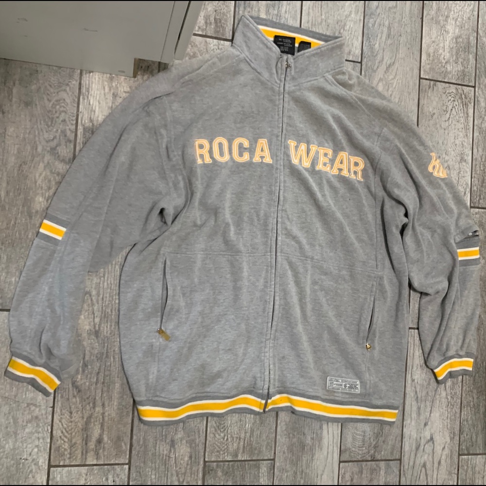 Rocawear Full Zip Jacket- Grey